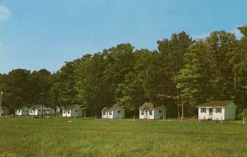 Bells Cabins - Vintage Postcard (newer photo)